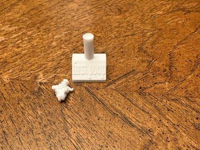 First Poop Stand/trophy 