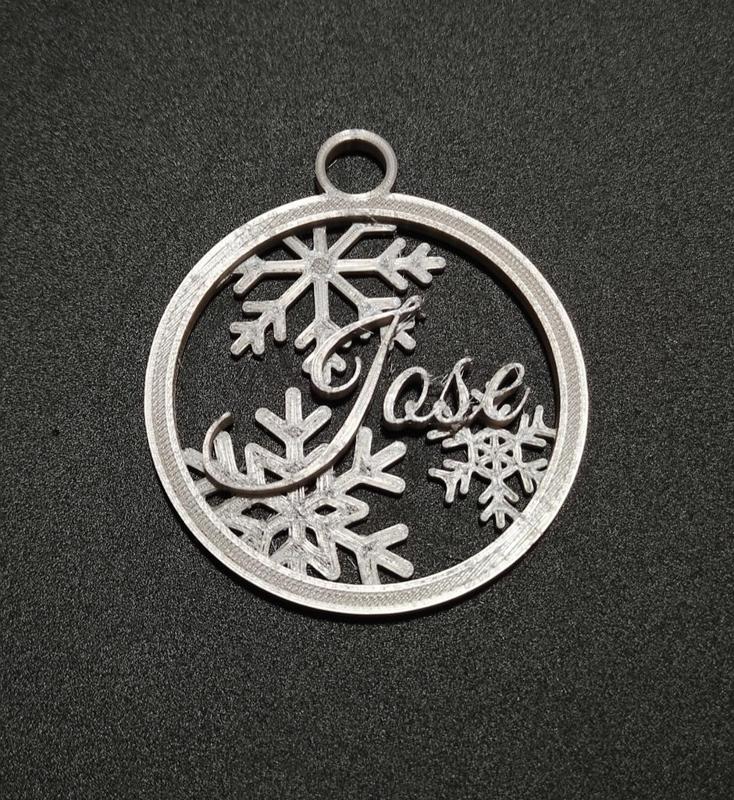 Adorno bola de Navidad - Jose