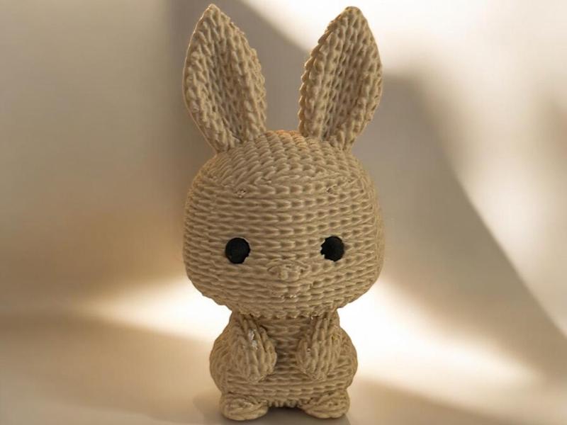 Cute Knitted Bunny