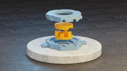 Peristaltic Pump _ Nema 17 _ 608 Bearings