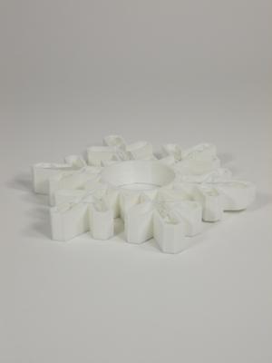 Snowflake Tealight holder