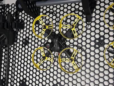 Small Drone Hanger for HSW Honeycomb Wall System