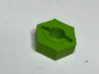 Wheel Hex Hub 12/5mm with 1.5/10mm Pin