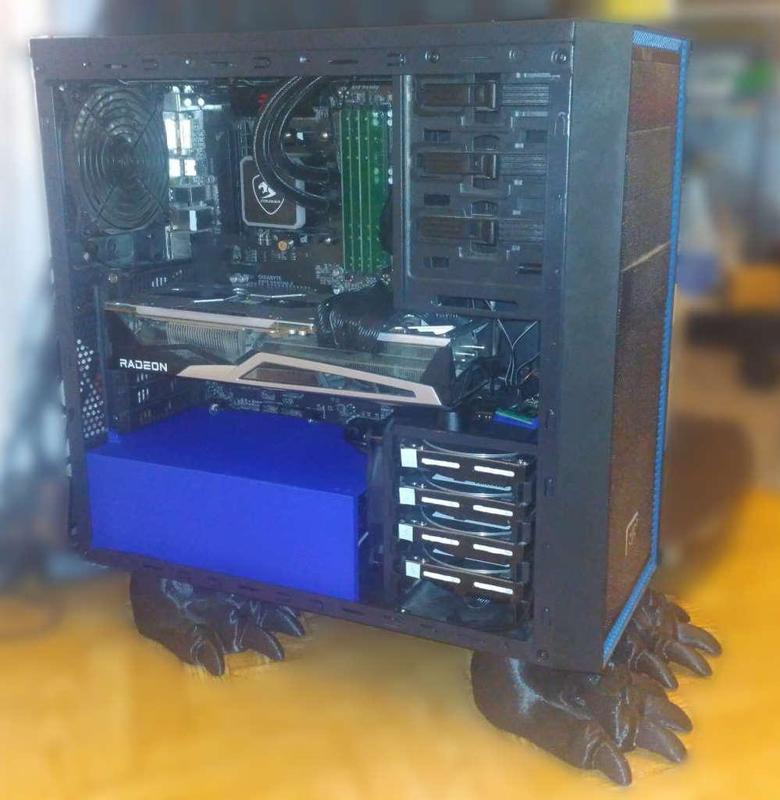 Deepcool Teseract case mods