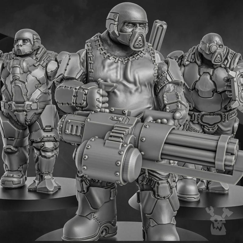 Steamguard Ogre Squad