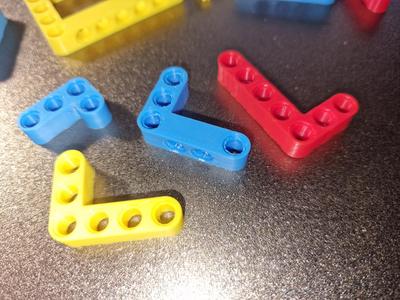 Technic Bricks Compatible - L-Shapes