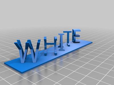 	White and black illusion