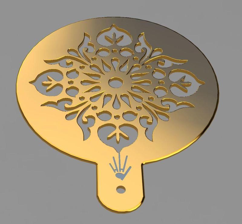 Bread / Cake Stencil - Marocan 3 Design