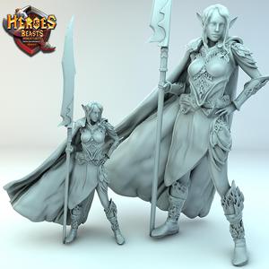 Wood Elf ( female glaive guard )