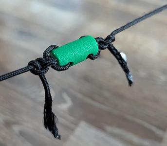 Threaded string connector   