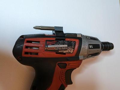 Milwaukee M12 bit holder for OLDER model compact drivers