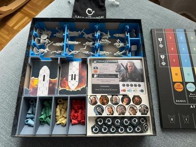 The Last Kingdom Board Game Insert   