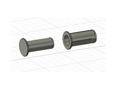 Ø 18mm x 40mm Steckverbinder
