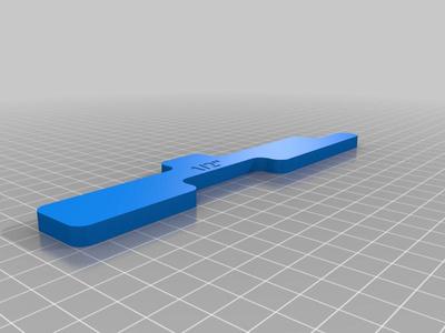 PLA Router Setup Bars (Imperial and Metrics)