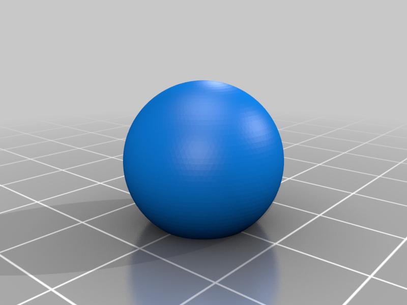 Ball with M10 thread for lockable ball mount eco system