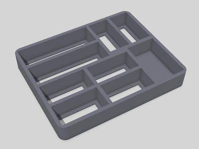 Organizer For spare parts BambuLab A1