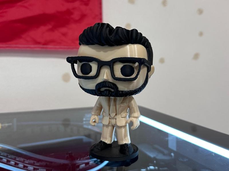 Funko pop Man glasses beard elegant dress Husband