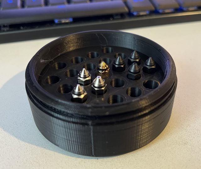 Printer Nozzle Storage