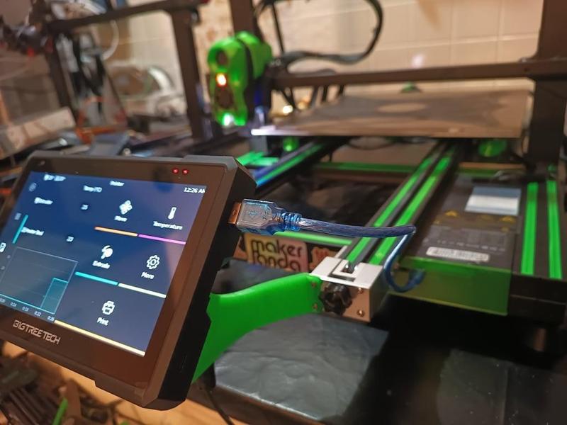 bigtreetech pad7 kobra max mount