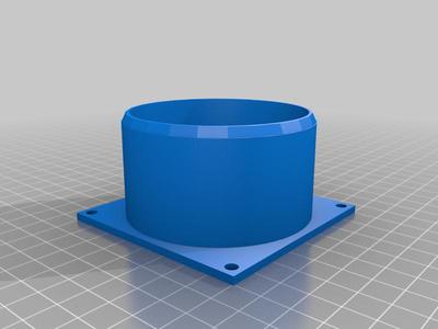 3inch to 80mm fan adapter, suitable for snapmaker 2 enclosure ducting