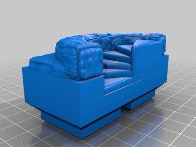Spiral Stairs (down) Dungeon Block