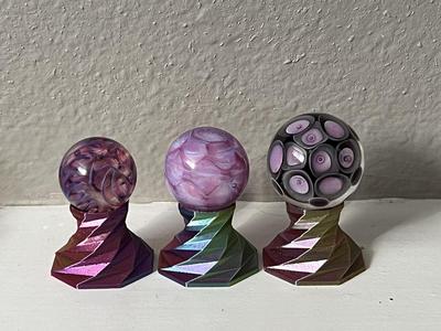 Twisted Marble Stand
