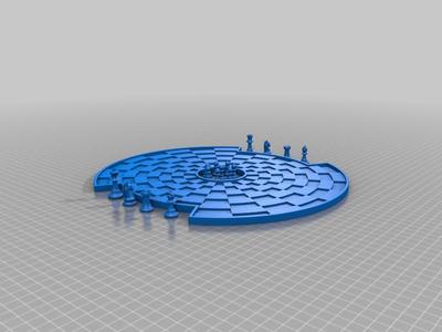 Circular Chess + pieces