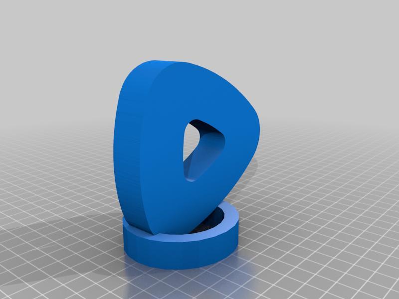 Rumble Logo Follower DeskTop Trophy