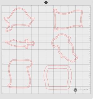 Need help making these Pirate Themed Cookie Cutters