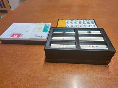 Nesting tray for riichi mahjong point sticks (with CAD)