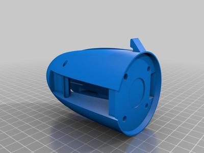 Modification of the mast clamp from StrongArm for the Axis 19mm mast