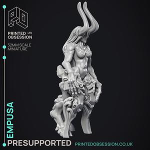 Empusa - Medium Fiend - PRESUPPORTED - Hell Hath No Fury - 32mm Scale