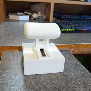 Flight simulator throttle
