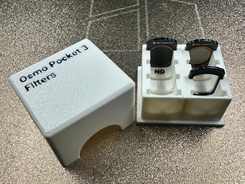 DJI Osmo Pocket 3 ND filter holder (K&F concept)