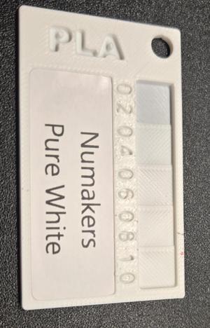 Filament Swatch and Storage Box