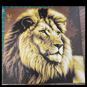 Lion Filament Painting