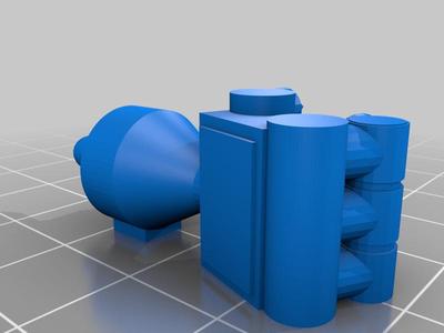 Masters of the Universe: Origins Trap-Jaw Hand Attachment