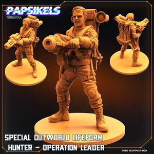SPECIAL OUTWORLD LIFEFORM HUNTER - OPERATION LEADER