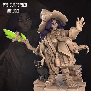 Halfling Wizard (2 Versions)