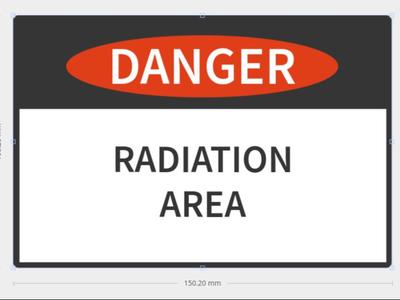 Radiation Sign