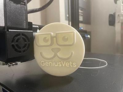 GeniusVets Challenge Coin   
