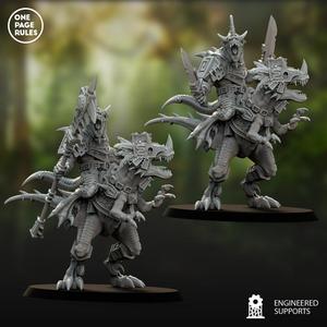 Saurian Veteran on Raptor - Saurians