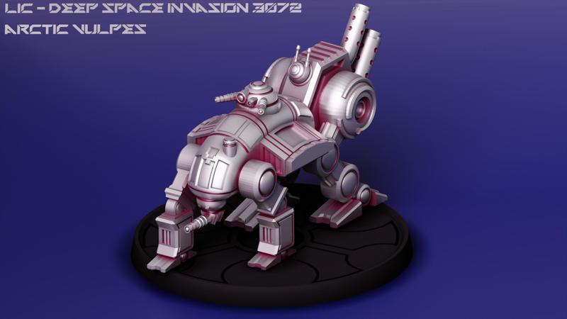 LIC - Arctic Vulpes 20 ton light mech