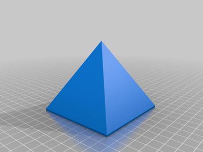 Equilateral Pyramid 80 mm