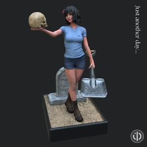(FREE) FIGURE "Just Another Day" Miniature   