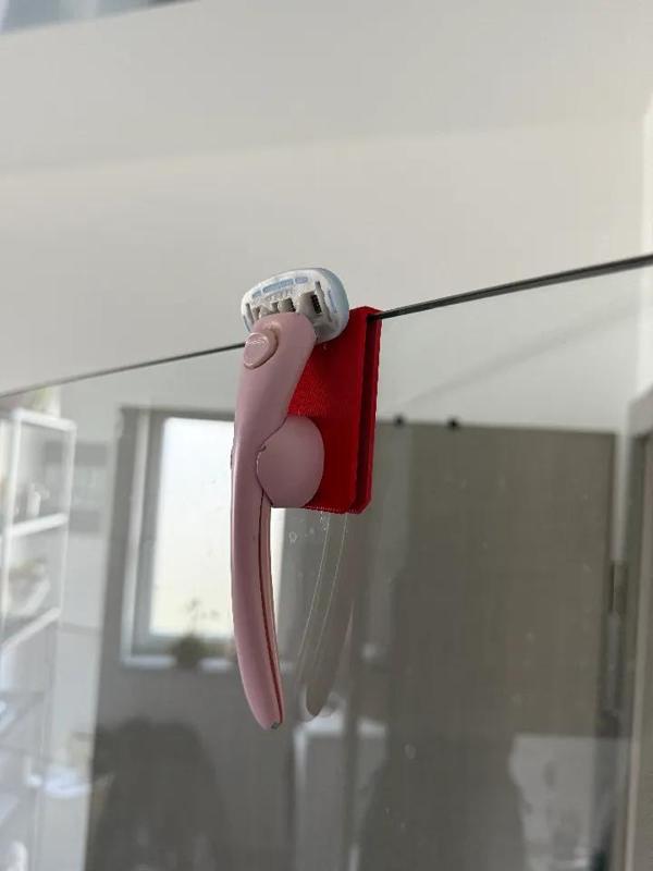 Estrid Razor Holder for 8mm Glass Showers   