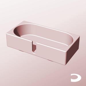 CX68-35-SB Slotted Modular Stacking Storage Boxes | Printable Objects - Infinite Containers | stl file for 3d printing