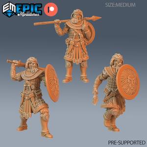 Tribe Guard Set / Utopian Warrior / Southern Mystical Fighter / Male African Guardian