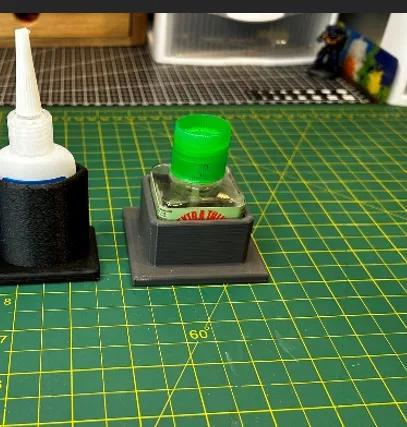 Tamiya Plastic Cement Glue Bottle Holder   