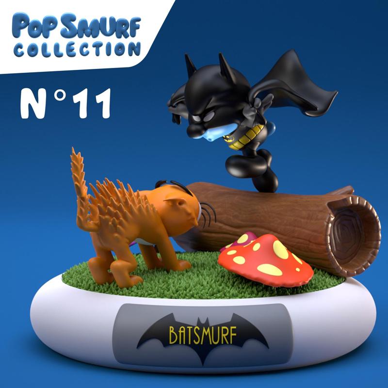 POP SMURF COLLECTION - BATSMURF
